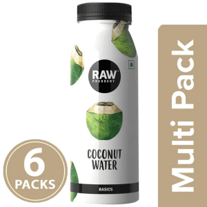 Raw Pressery Coconut Water – Packed With Electrolytes & Boosts Hydration, 6×200 ml Multipack