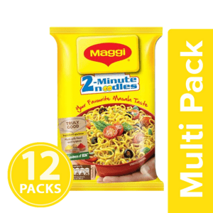 MAGGI 2-Minute Instant Noodles – Masala, 12×70 g Multipack
