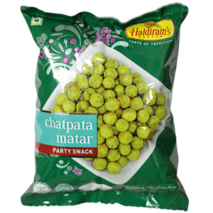 Haldiram’s Chatpata Matar Namkeen – Spicy Fried Green Peas, Teatime/Evening Snack, 40 g Pouch